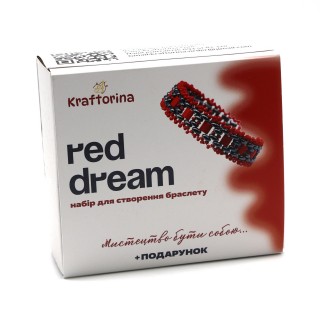 Набор для создания браслета "Red Dream"
